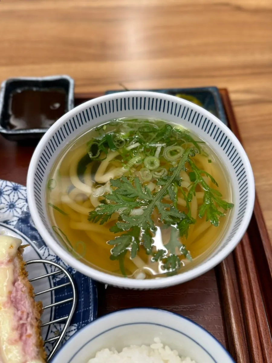 Mini udon included with the set