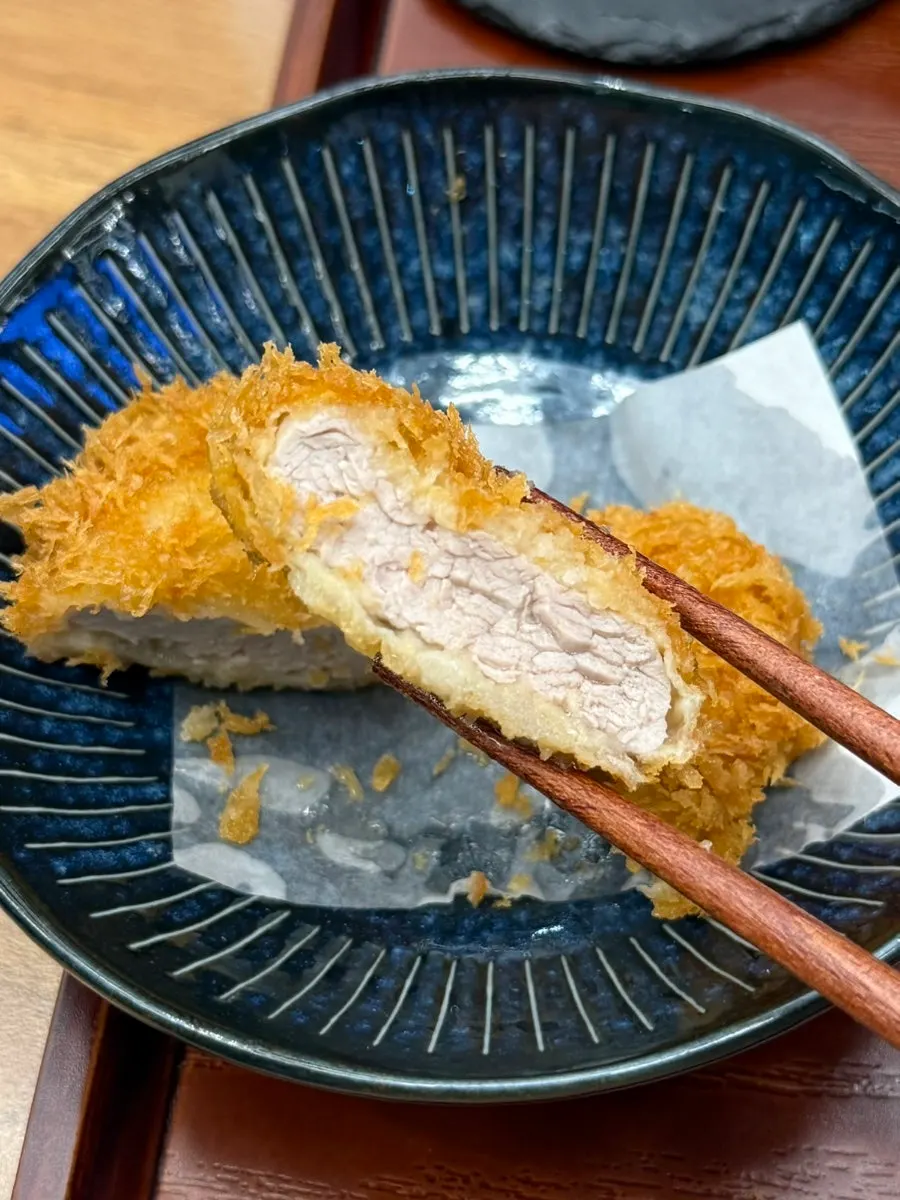 Clean udon broth