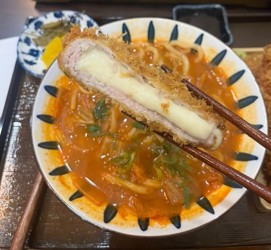 치즈가 늘어나는 치즈카츠
