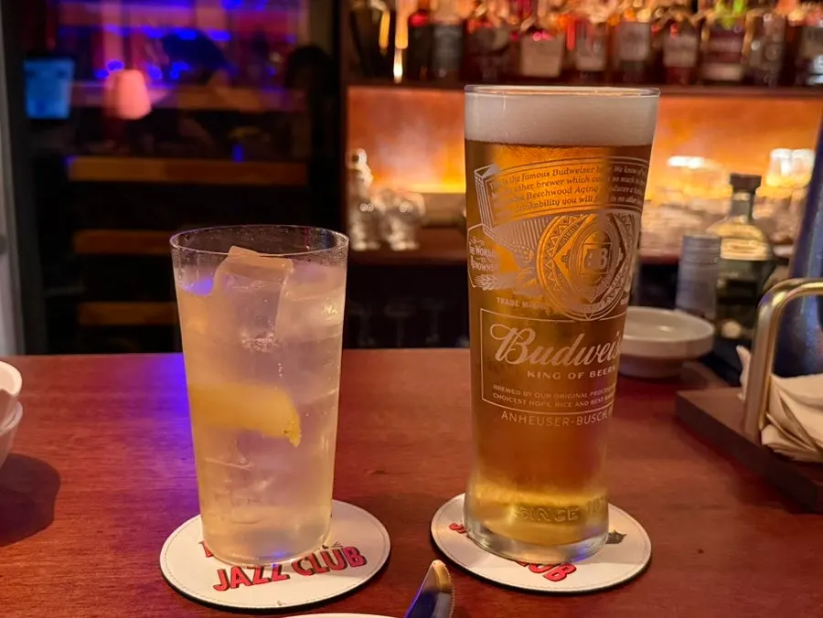 Highball ordered by a friend