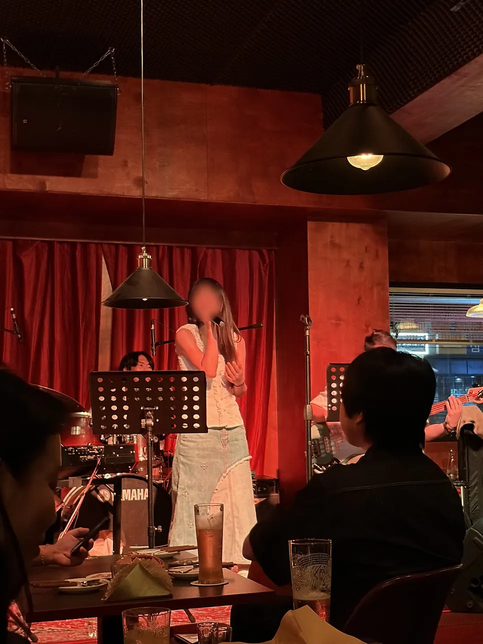 The Gaonda Band performing live on stage