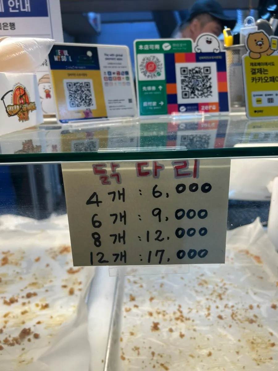Neatly kept prep counter