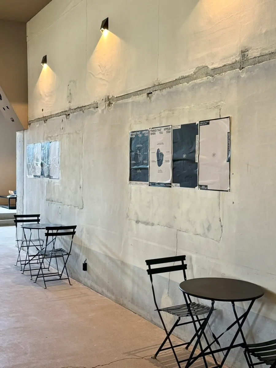 Space displaying works by local artists