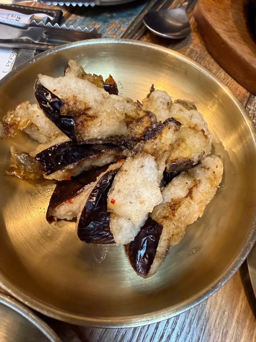 한정식 기본 반찬 접시