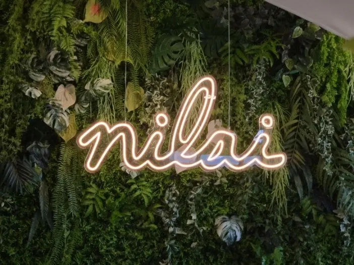 Interior atmosphere of The Nillai café