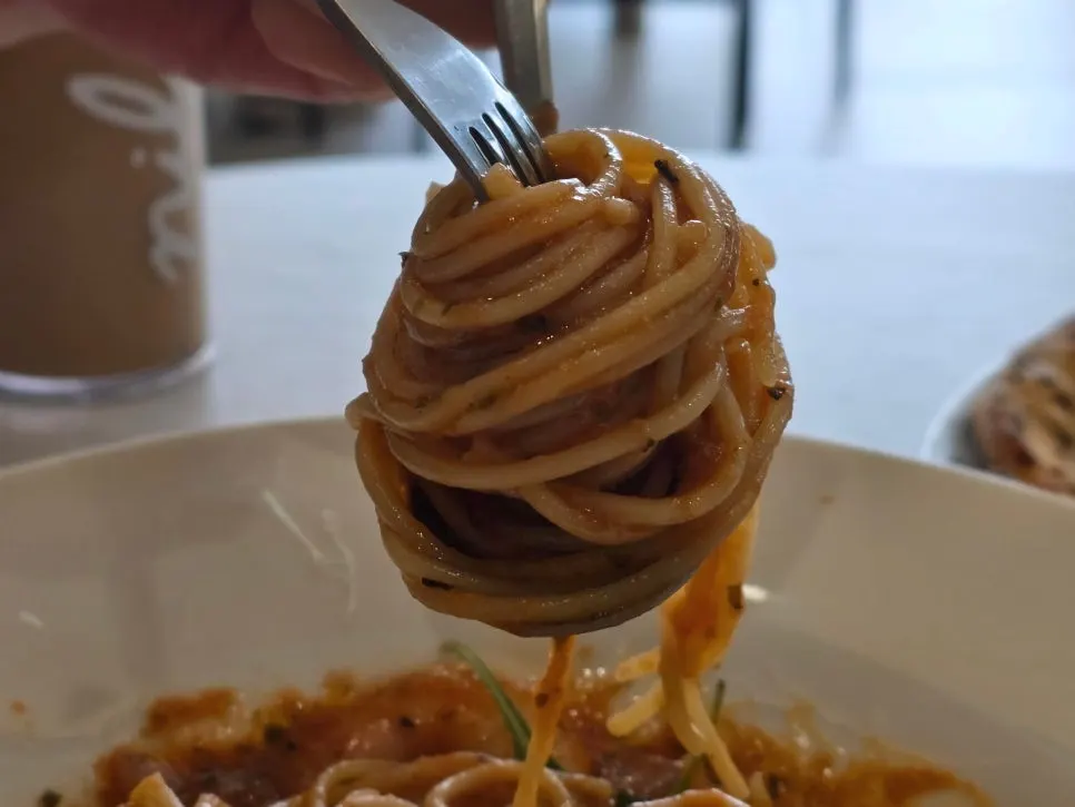 Serving up the pasta
