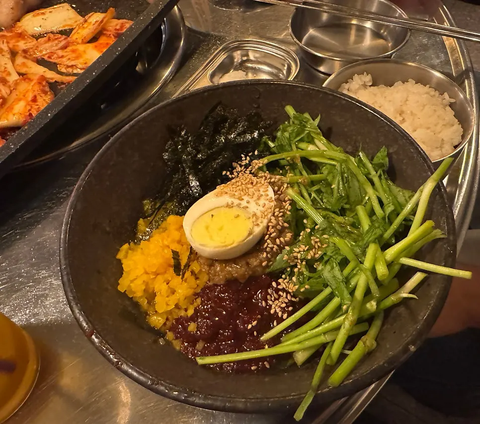 Minari bibim guksu at Gim Sukseong Seongnae Branch