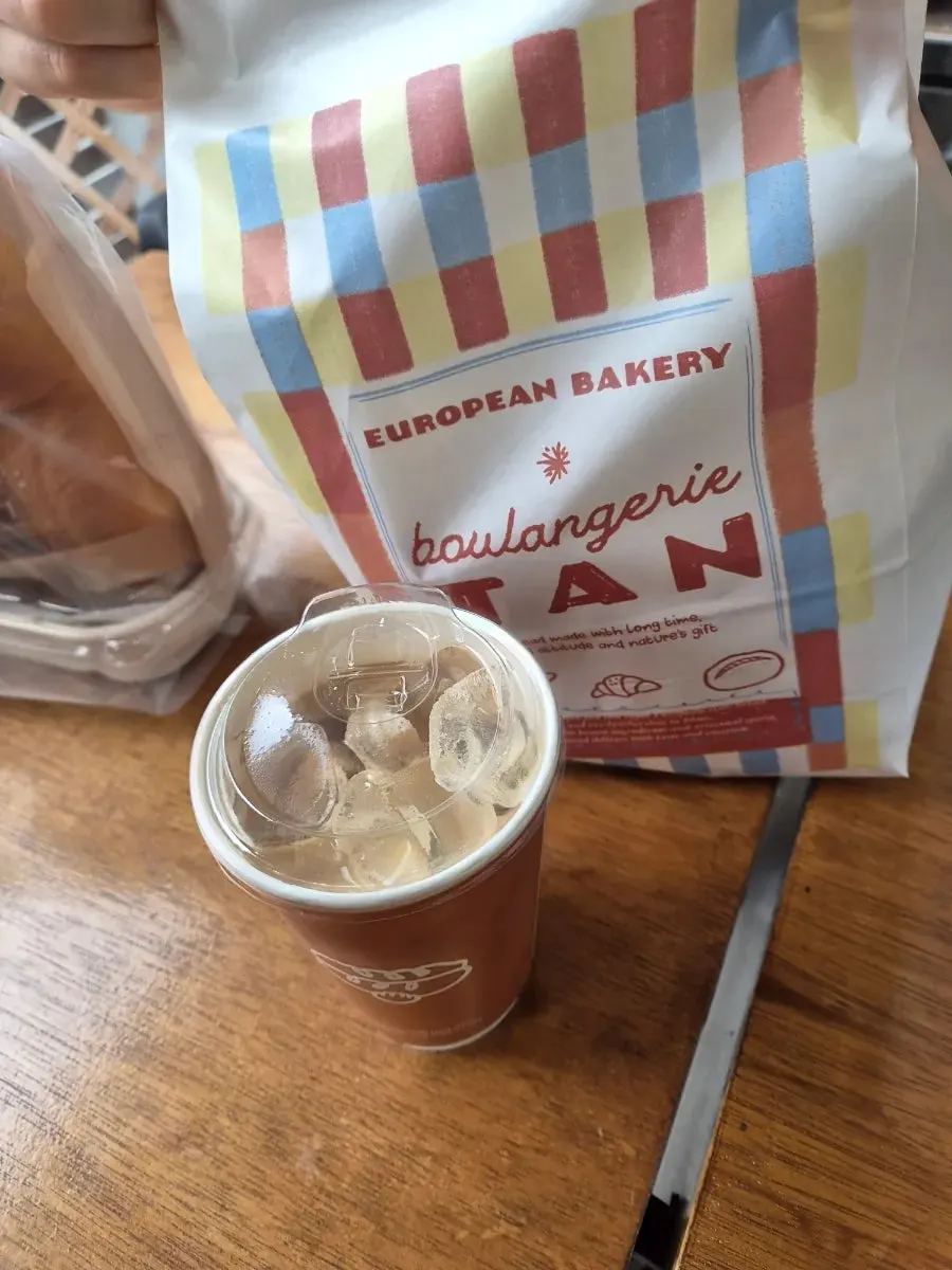 Bread from Boulangerie Tan enjoyed with coffee