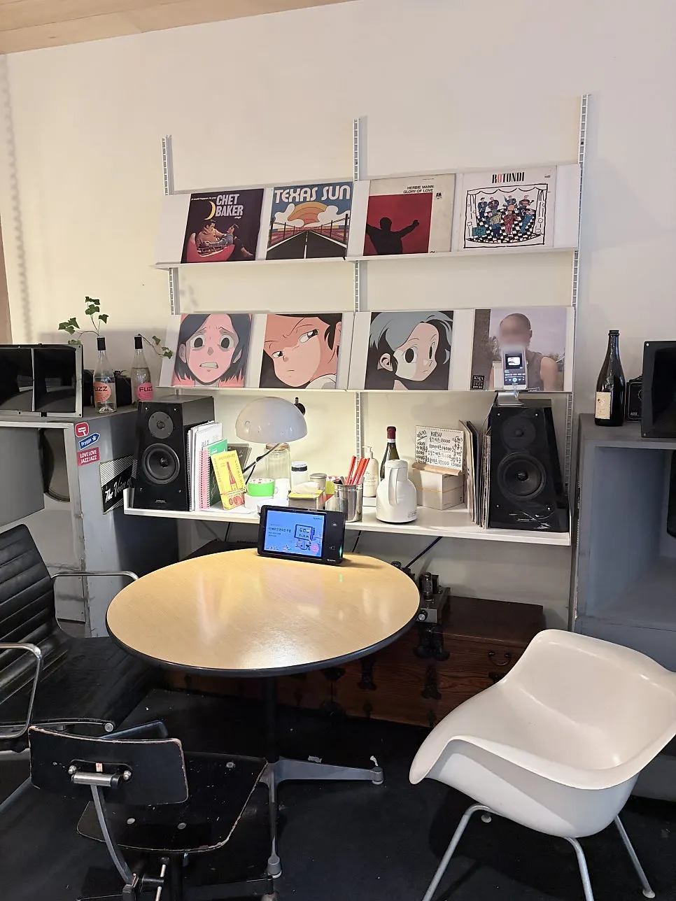 Interior space of the tonkatsu restaurant