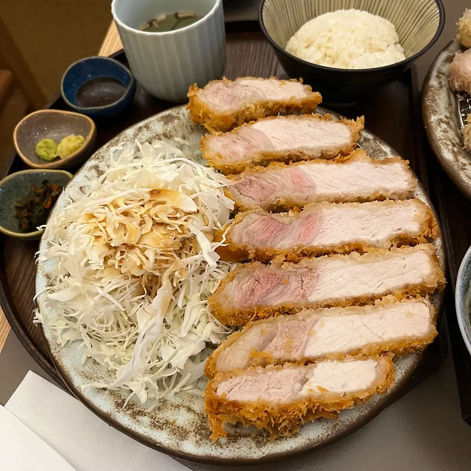 7조각으로 잘려 나온 상등심카츠