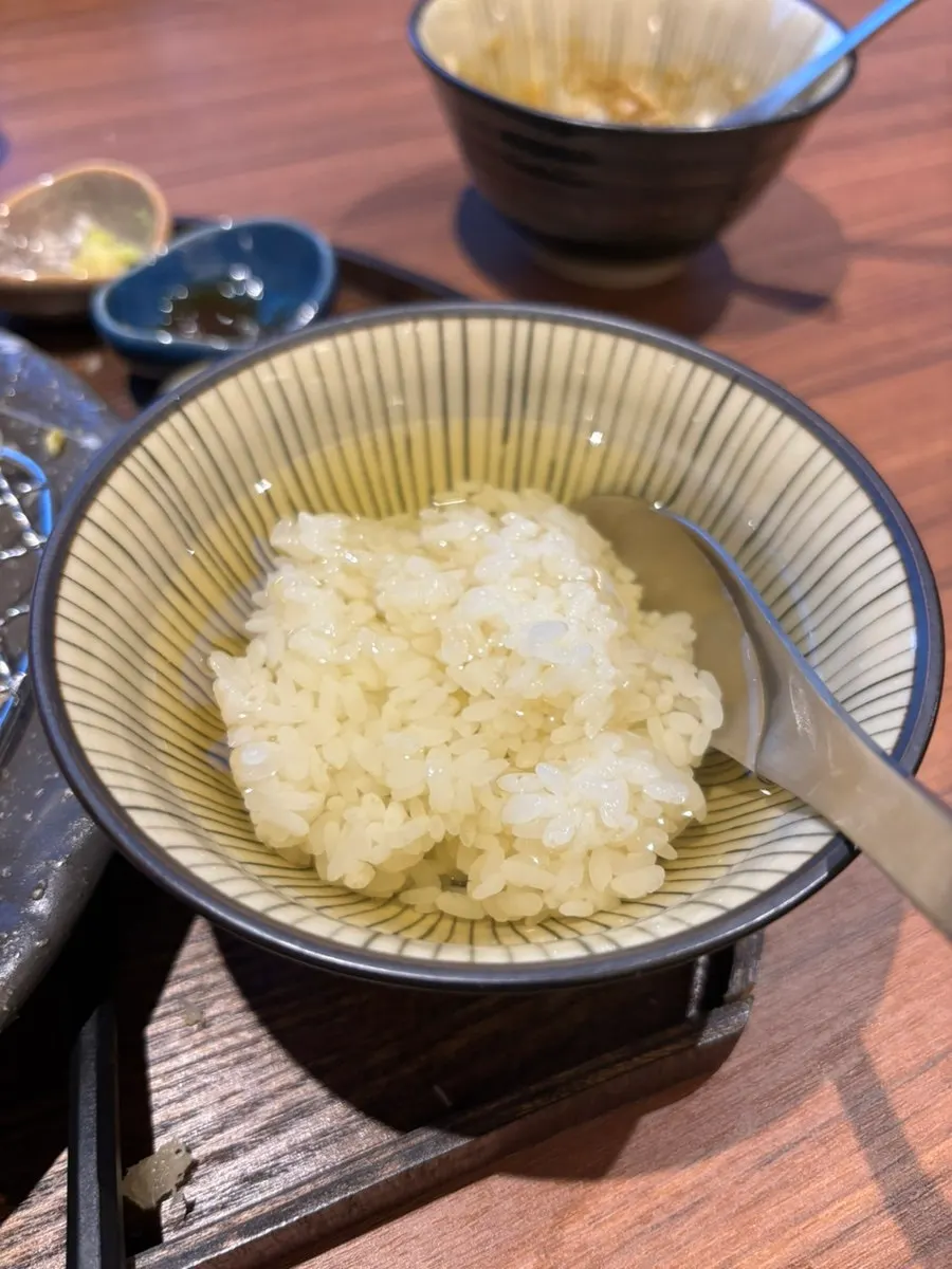 Tenderloin katsu dipped in salt