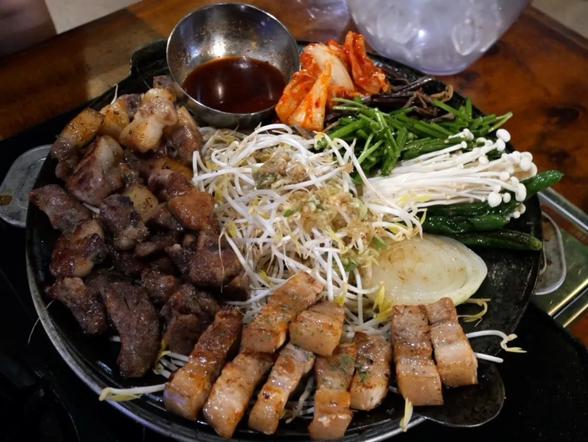 광선집 까치산역본점 제주흑돼지 식사