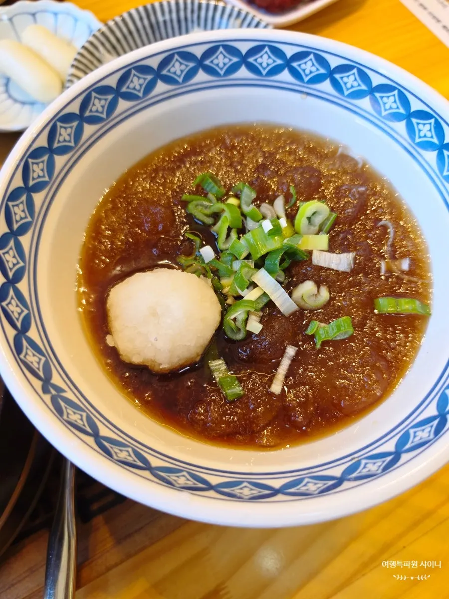 Close-up of springy soba noodles