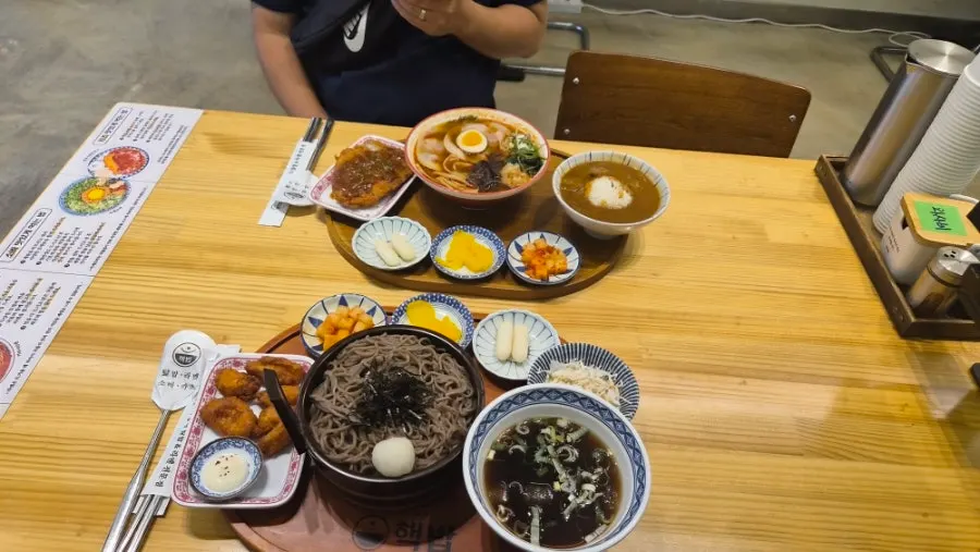 A bowl of curry rice ordered as an extra