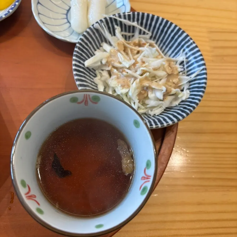 Ramen and mazesoba menu board at Hekbap Kkachisan Branch