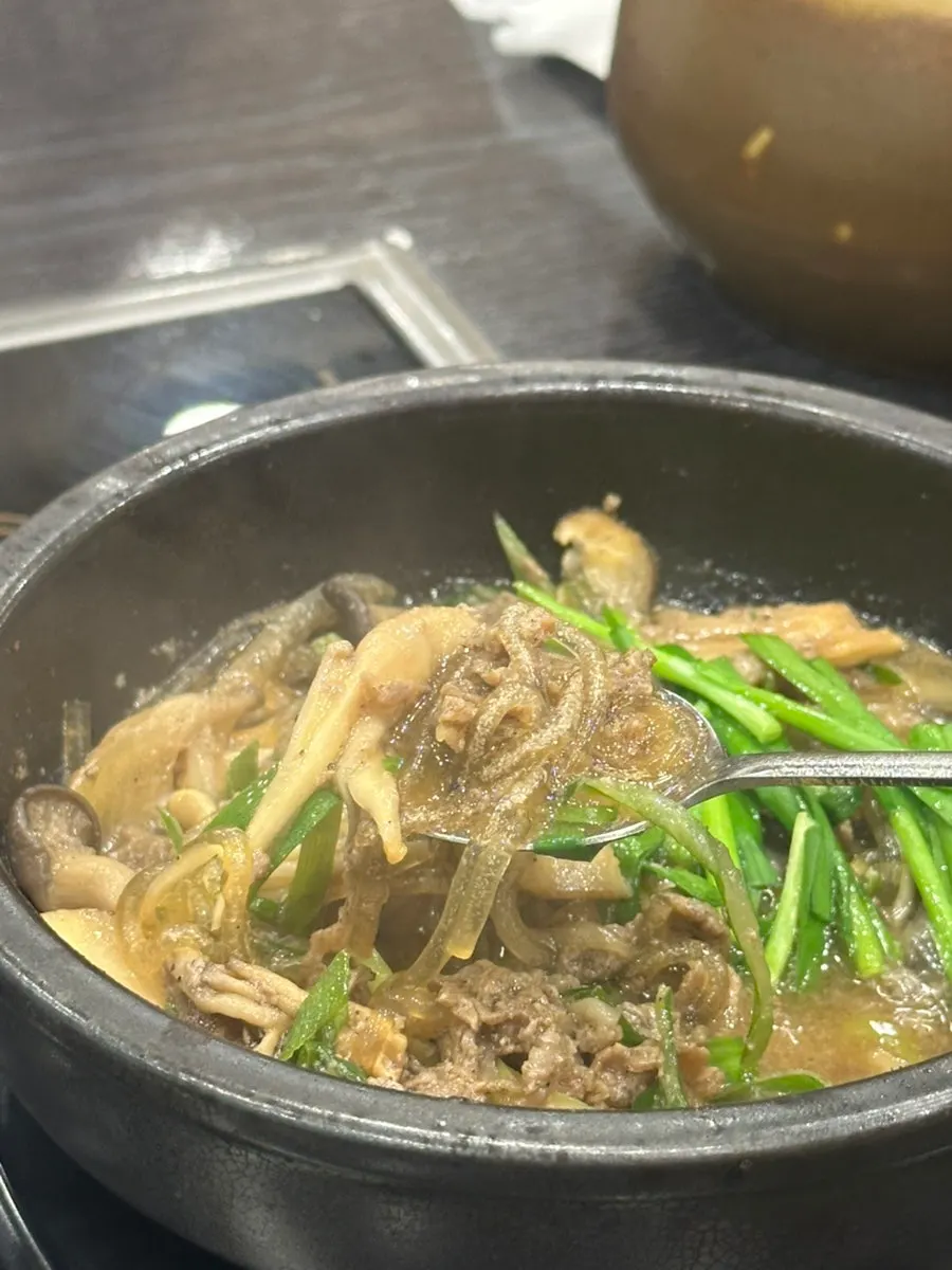 Warm Korean soup dishes near Kkachiul Station
