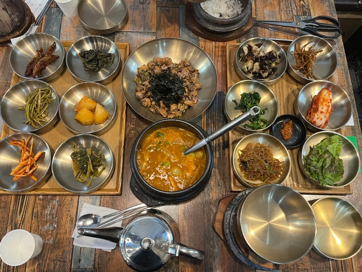 까치울 김명주뜰안채밥상 한정식 상차림