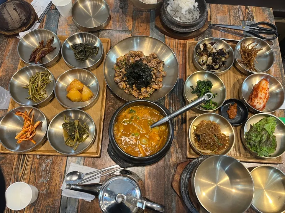 뜰안채밥상 2인 상차림