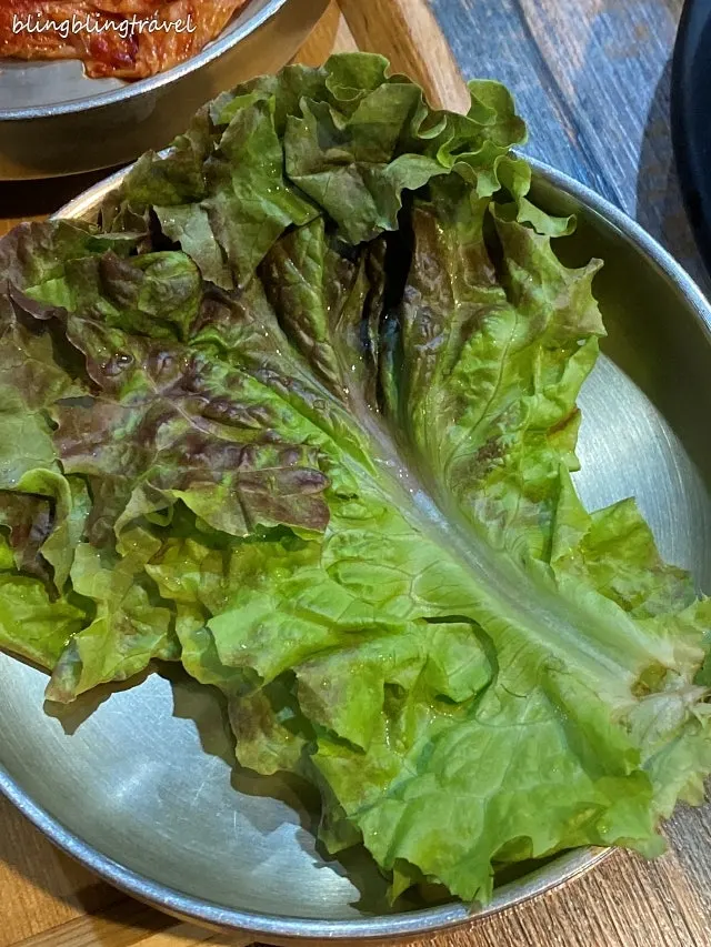 Plate of pickled side dishes