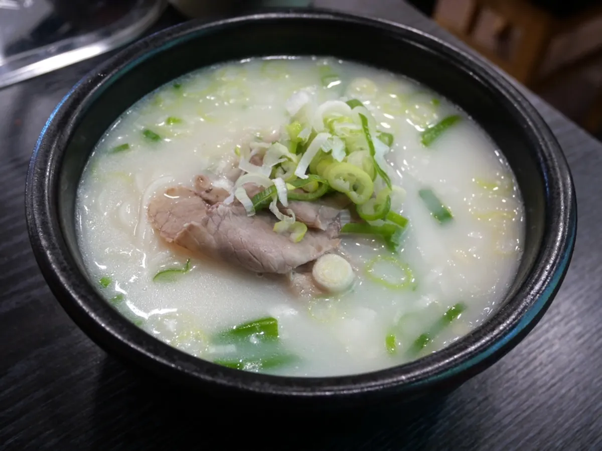 한촌설렁탕 부천까치울역점 설렁탕 한 상
