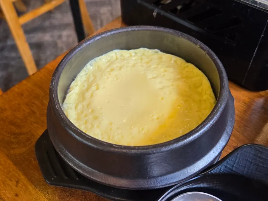 기본으로 제공되는 부드러운 계란찜