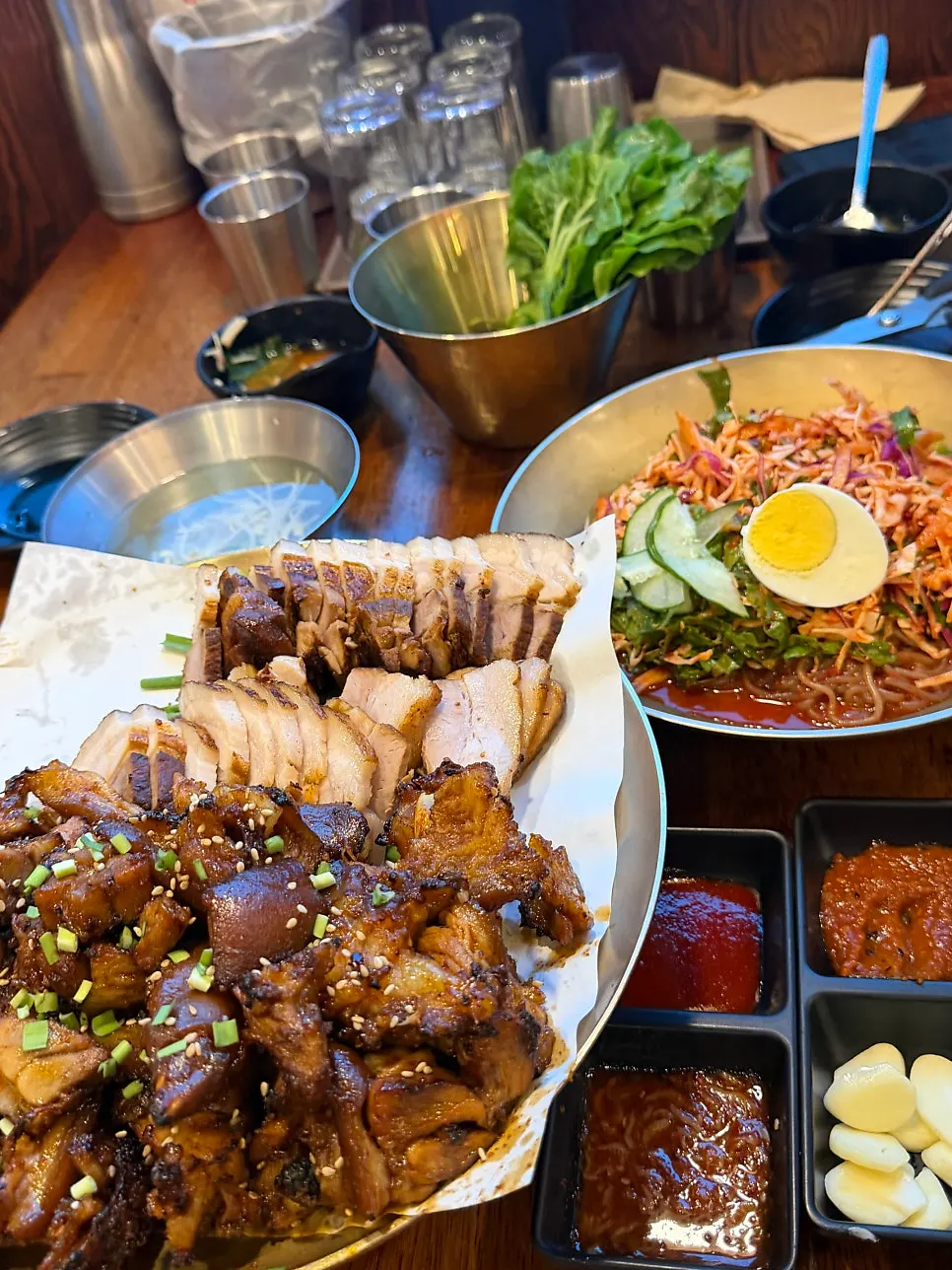 반반족발 메뉴판