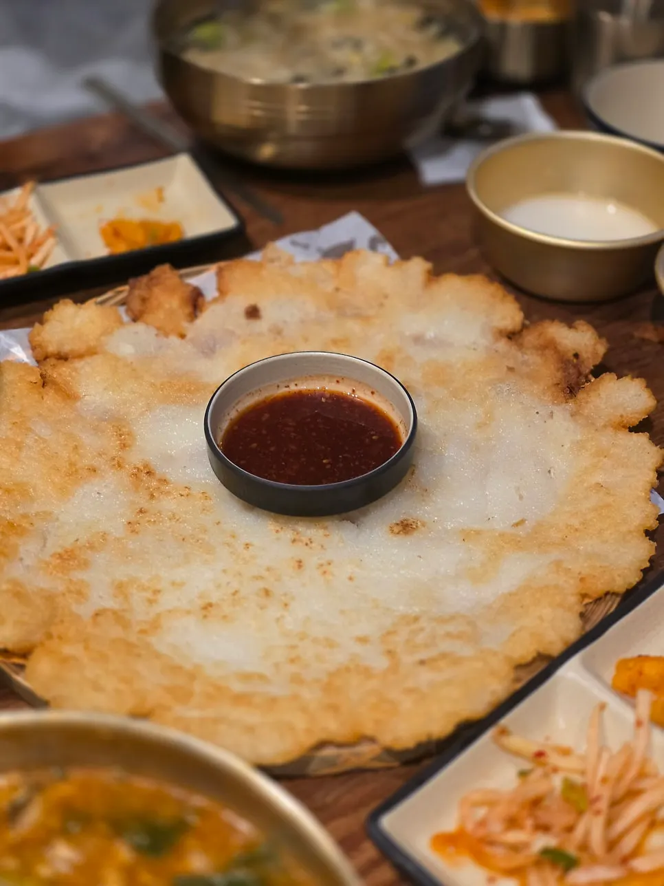サクサクに焼かれたジャガイモチヂミ