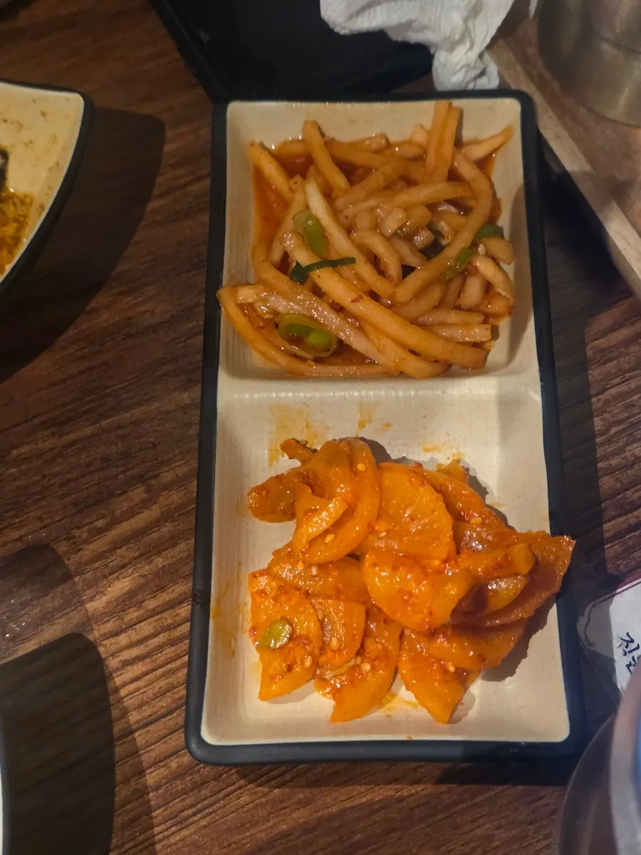 끝장 역삼 저녁 술상 마무리 모습