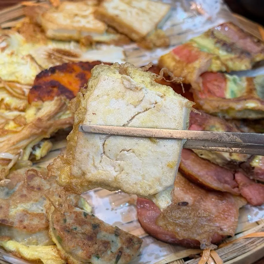 Thick meat patty jeon