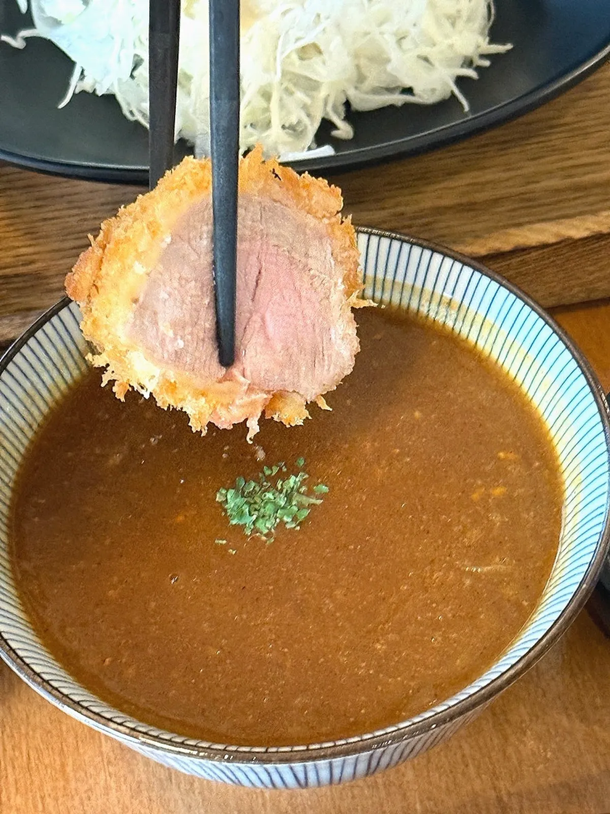 Kkot Gatsu's mini curry side dish