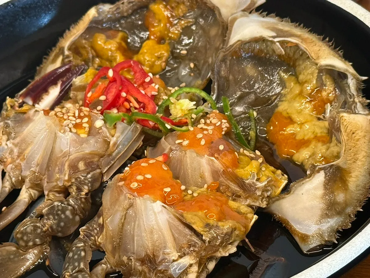 Kkotgeok's soy-marinated crab made with Yeonpyeong Island crab