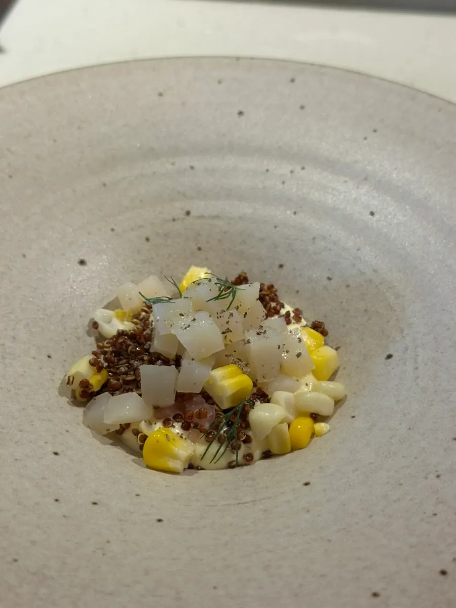 A dish served midway through the course
