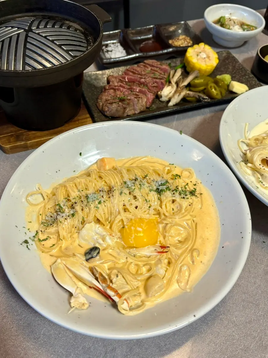Bacon carbonara, ₩12,900