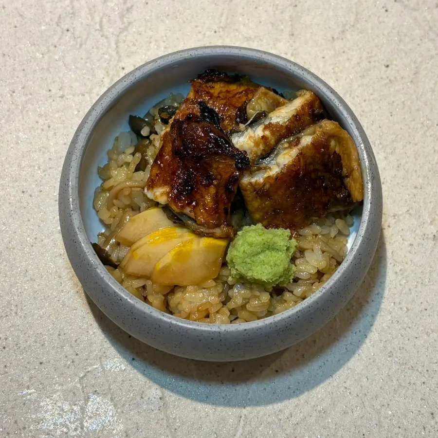 Sea bass karaage with yuzu ponzu and radish