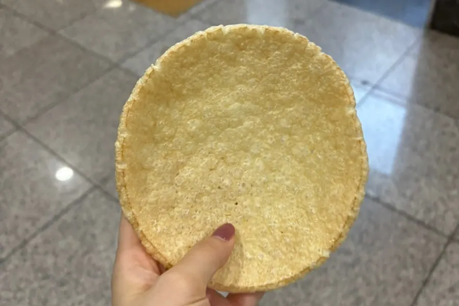 食後の口直し用後食ポン菓子
