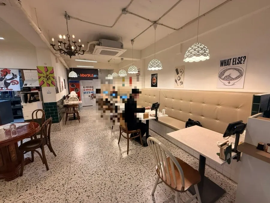 Understated interior design of Cocker Noodle Two