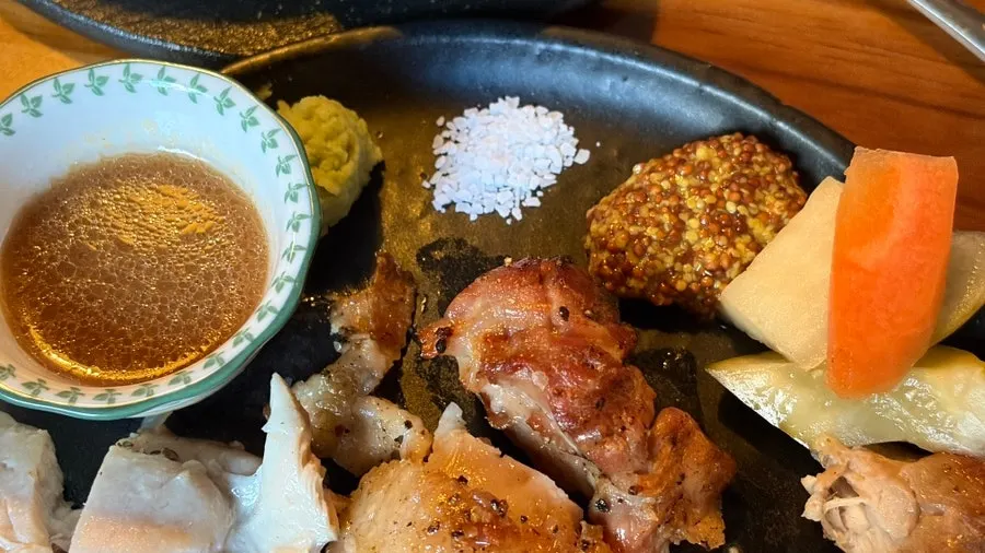 숯불 토리 모모야키 닭다리살 구이