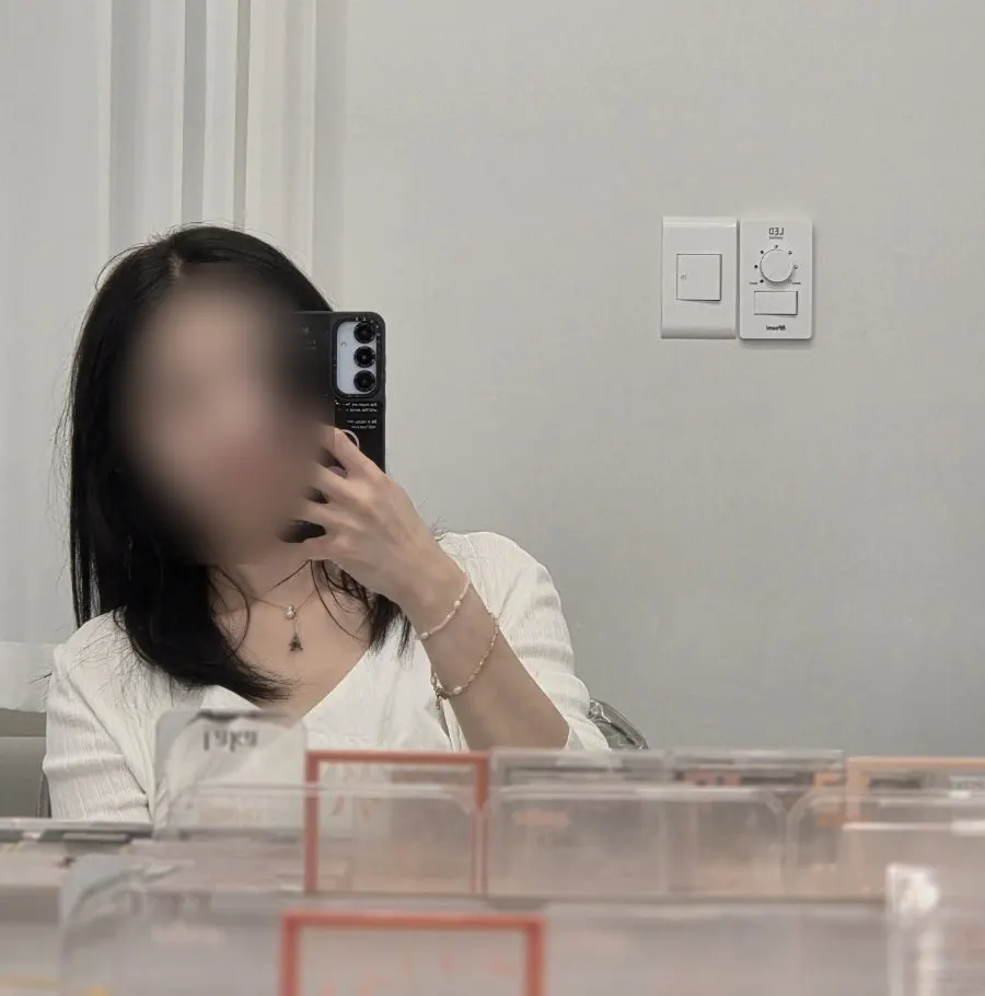 Close-up before shot after cleansing, bare face