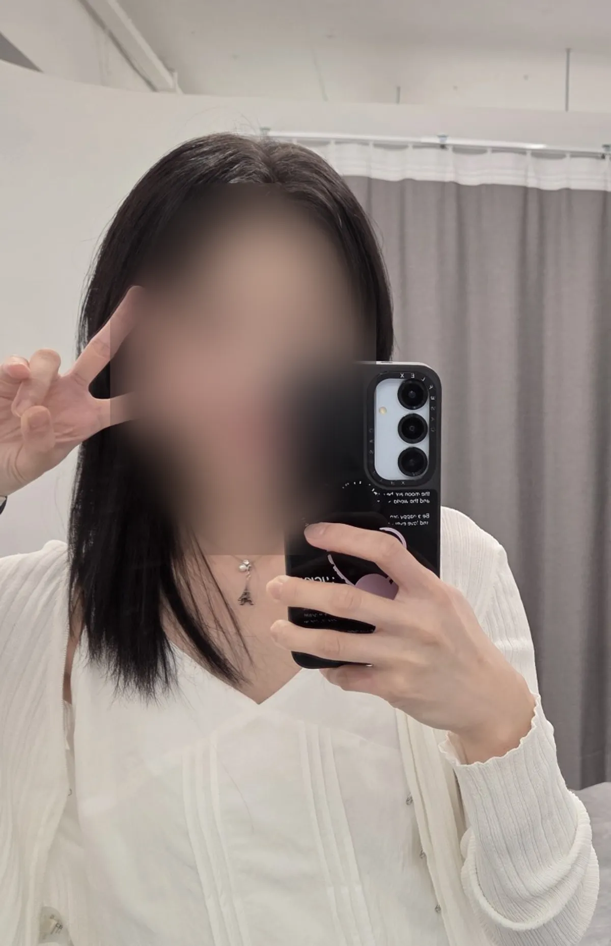 Selfie after finishing hair and makeup