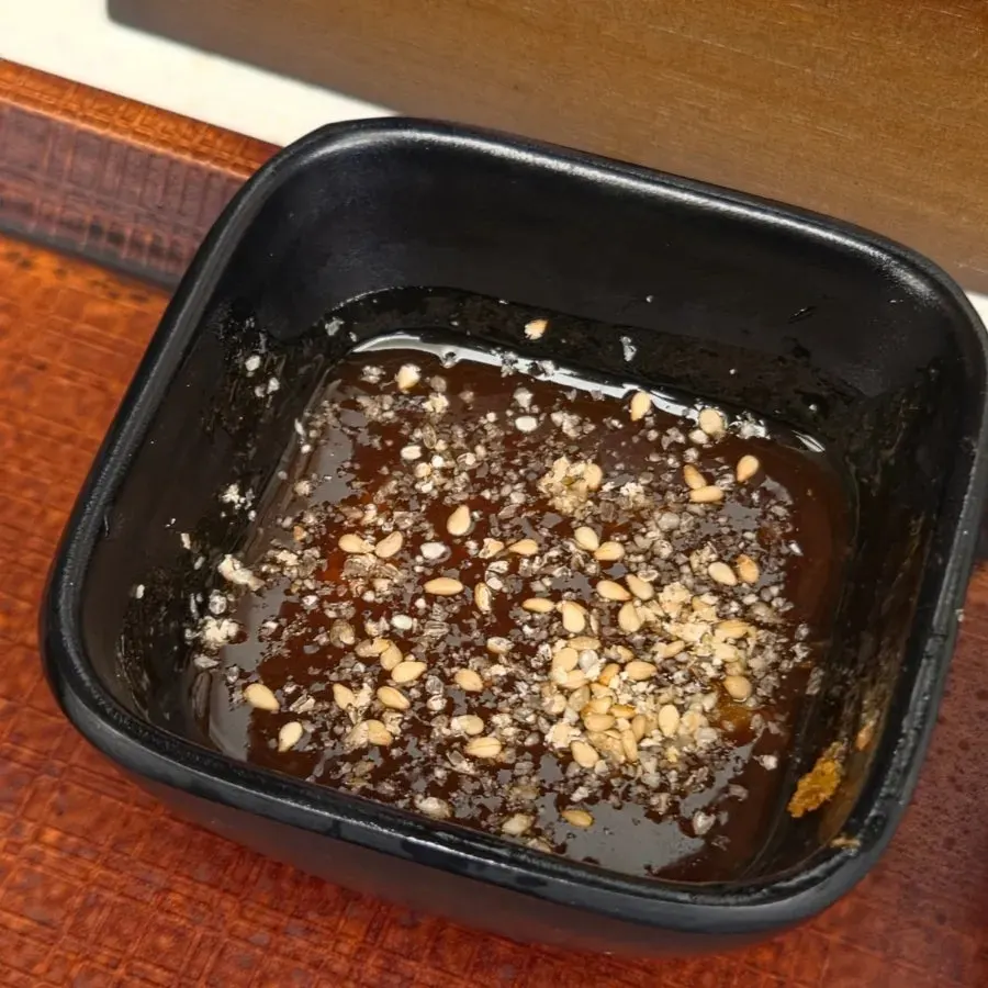 돈카츠와 소금 고추냉이