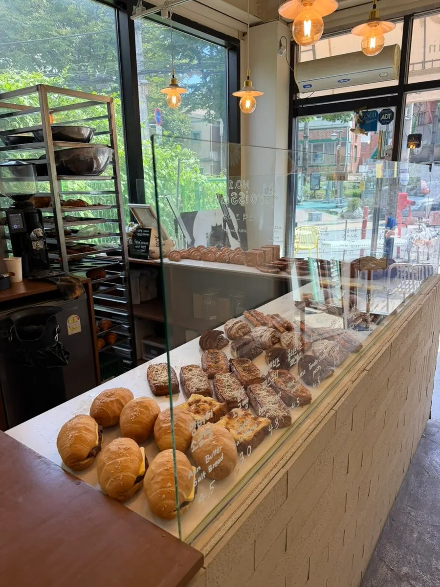 Crisp kouign-amann coated with caramel syrup