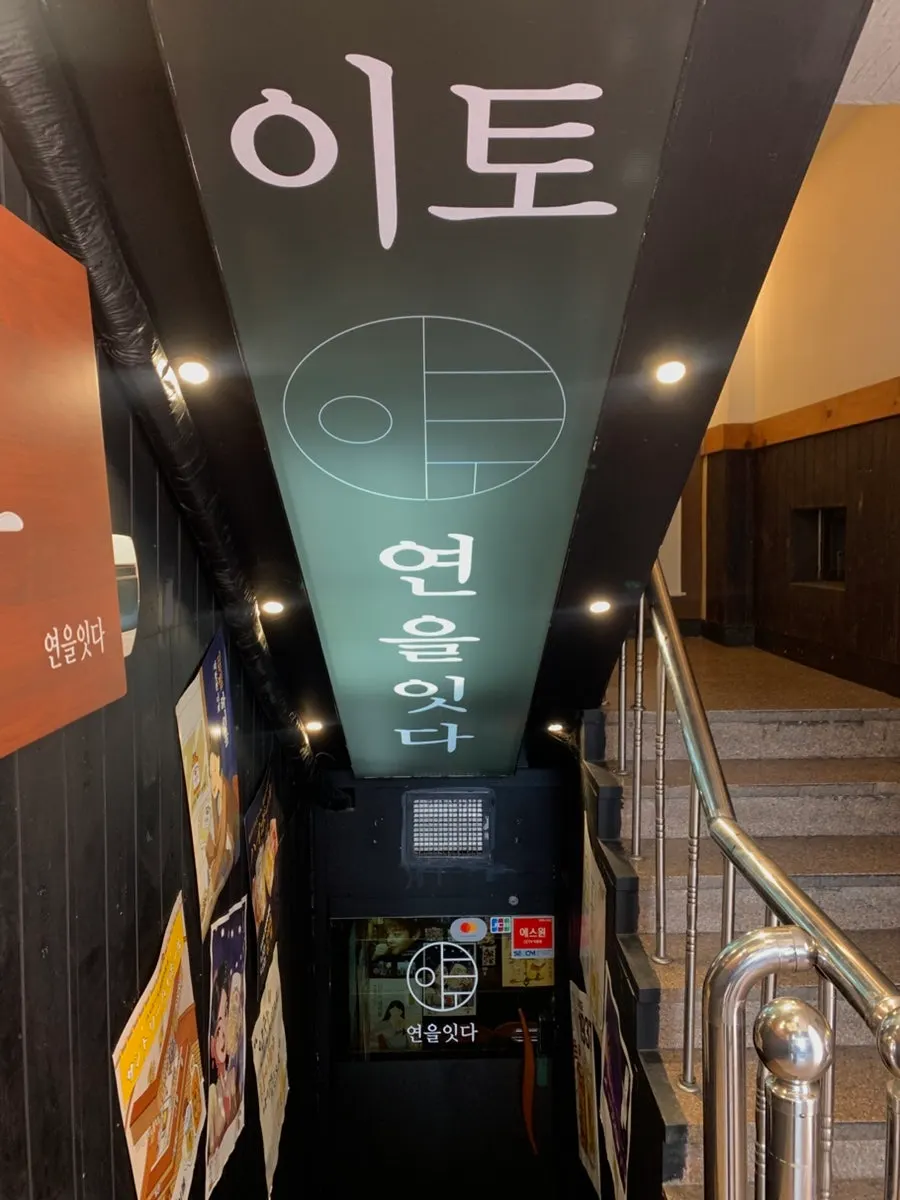 Exterior of Ito's building and sign