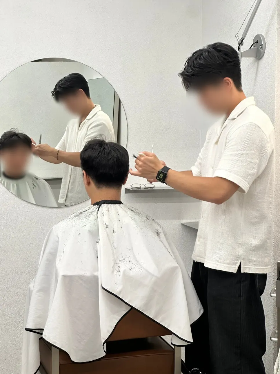 Explaining the direction for hair care