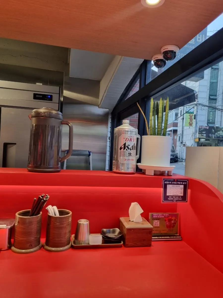 Kiosk menu and topping order