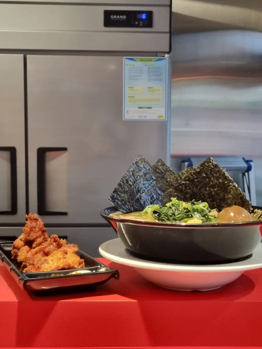 Mega Iekei Ramen with rich broth