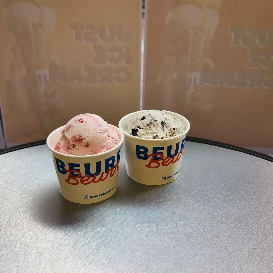 뵈르뵈르 아이스크림 싱글컵
