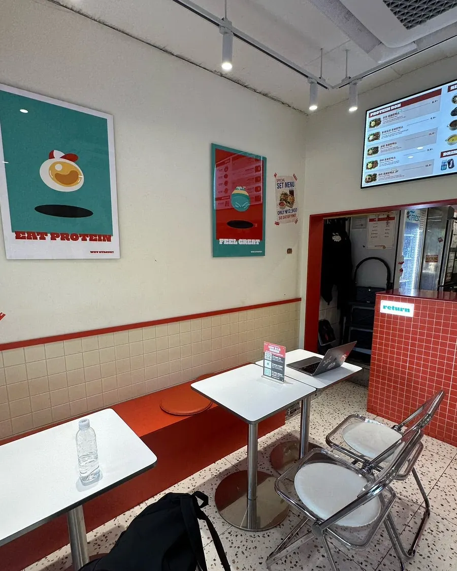 Interior details at Y-Stave Konkuk