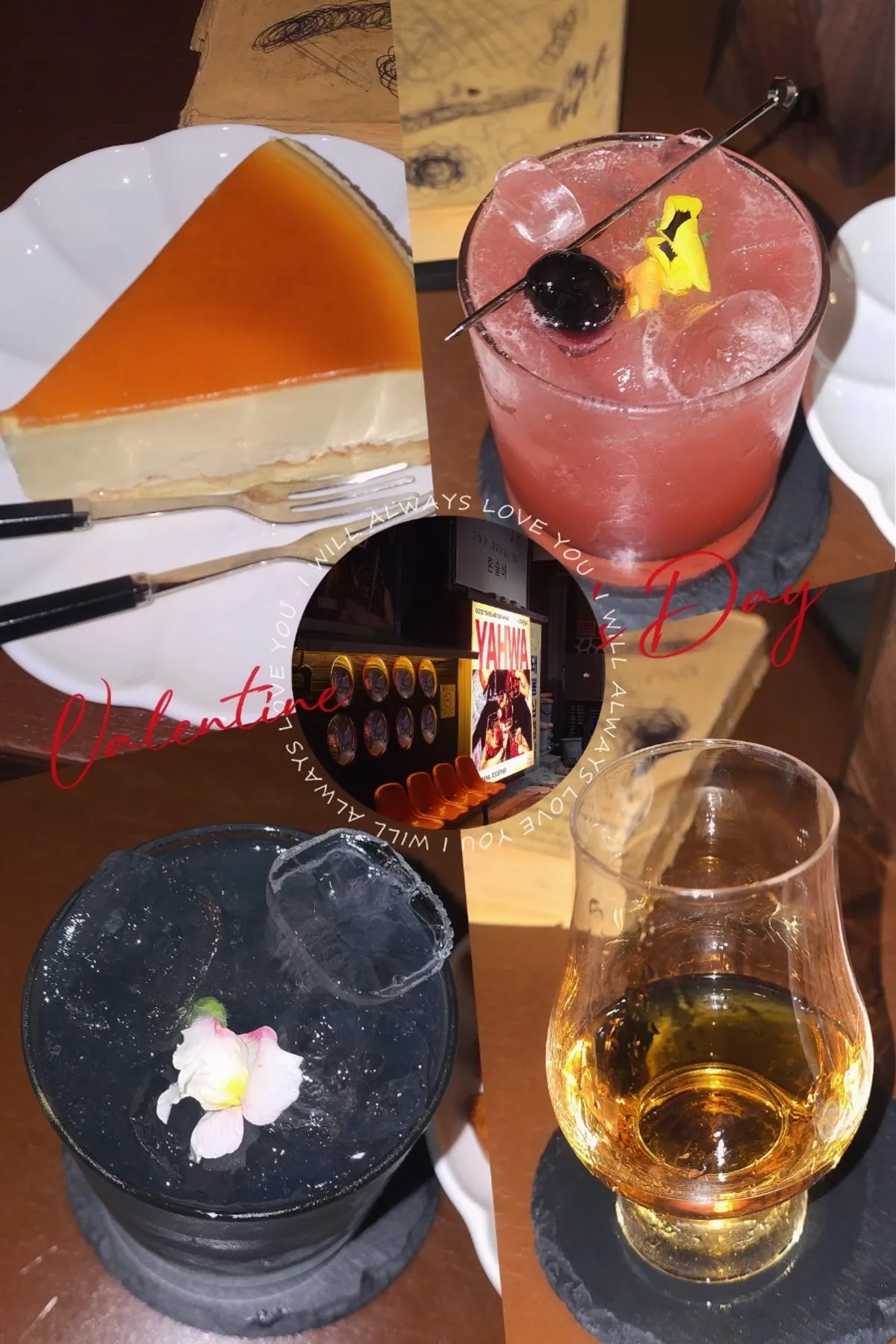 Signature cocktails at Yahwa Solo Drinking Bar
