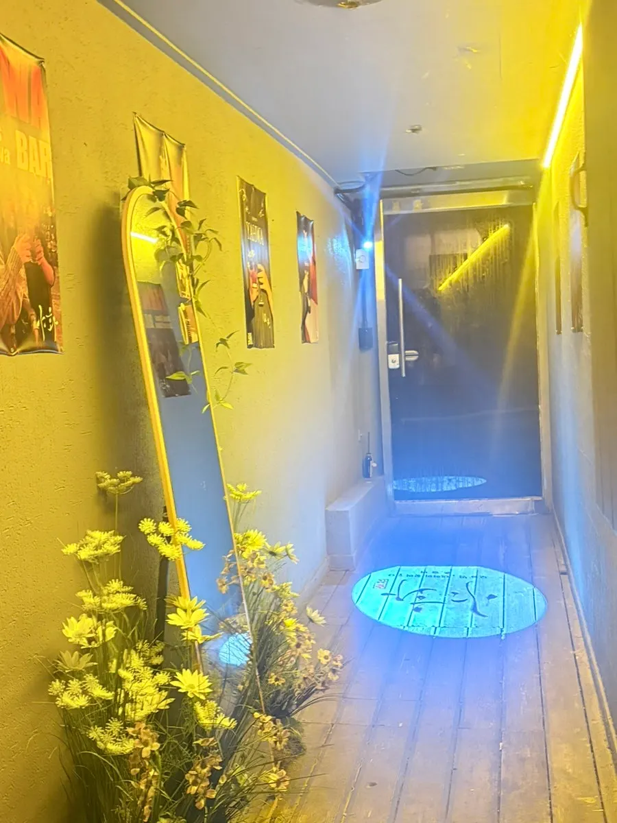 Yahwa Konkuk University Branch entrance styled with atmospheric lighting