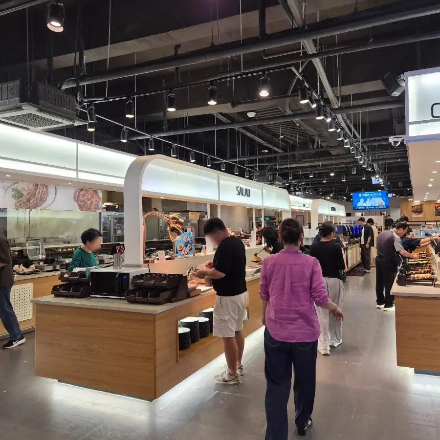 Seating at Kuu Kuu Nowon Branch suitable for group use
